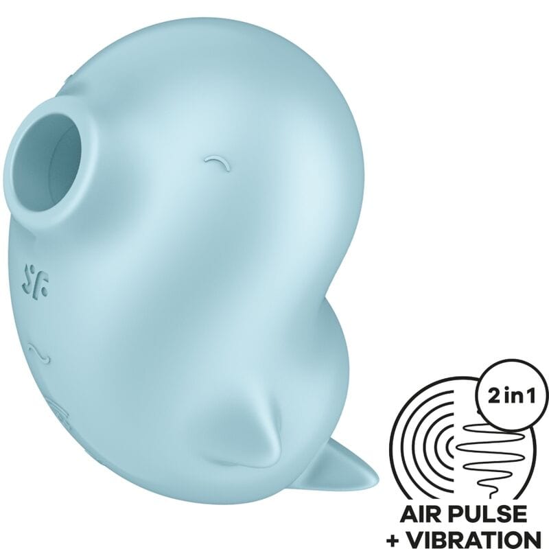 Vibromasseur Étanche Impulsion D'Air Silicone