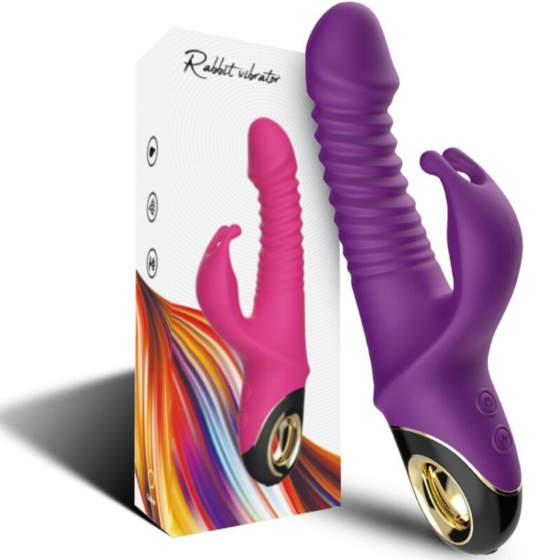 Vibromasseur Étanche Silicone Médical 9 Modes