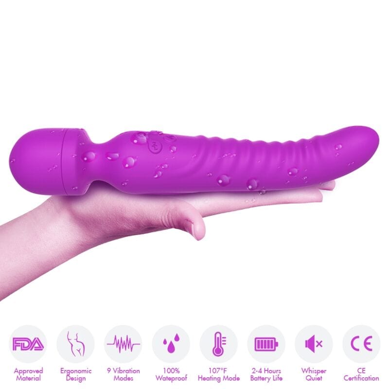 Vibromasseur Étanche Silicone Médical Armony