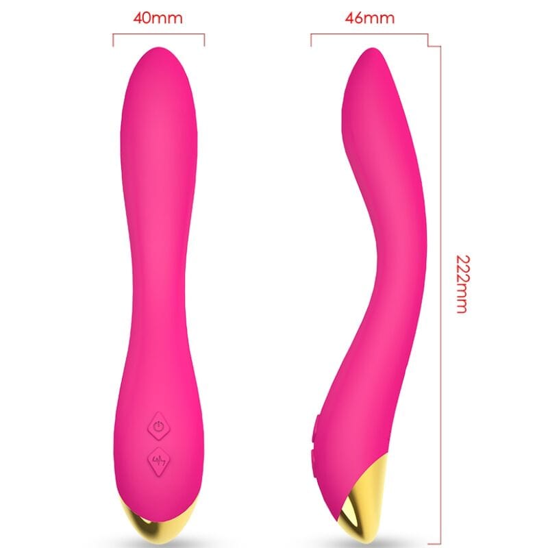 Vibromasseur Étanche Silicone Médical Point G