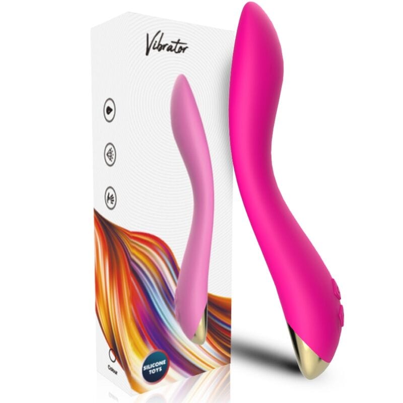 Vibromasseur Étanche Silicone Médical Point G