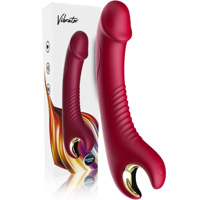 Vibromasseur Étanche Silicone Médical Rechargeable