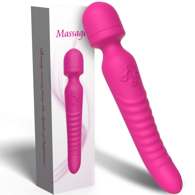 Vibromasseur Étanche Silicone Médical Rechargeable