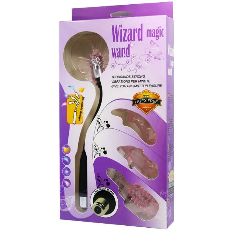 Vibromasseur Flexible Multi-Vitesses Pour Stimulation Précise