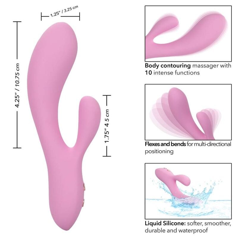 Vibromasseur Flexible Silicone Liquide Waterproof