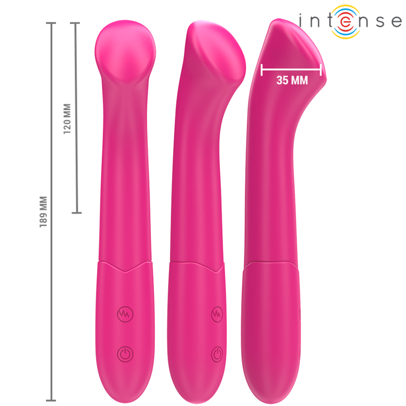 Vibromasseur Flexible Silicone Médical 19Cm