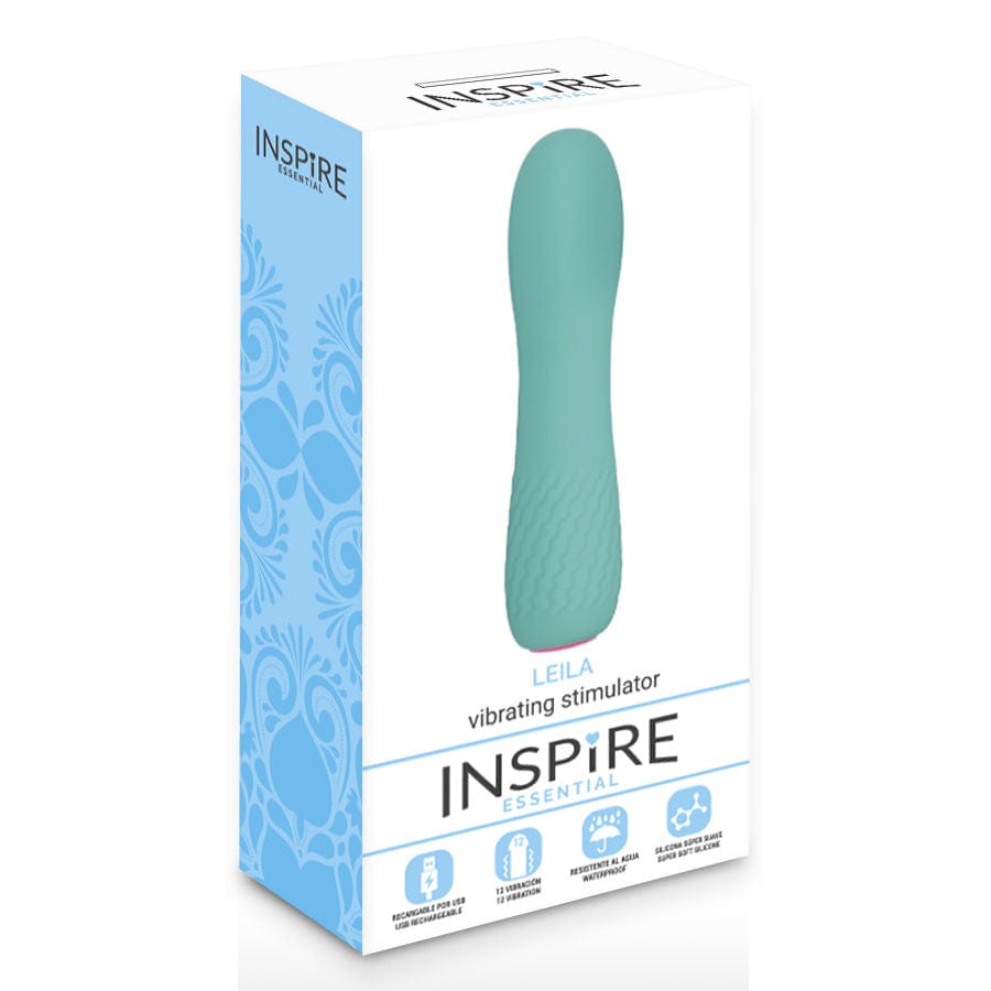 Vibromasseur Flexible Silicone Rechargeable Turquoise