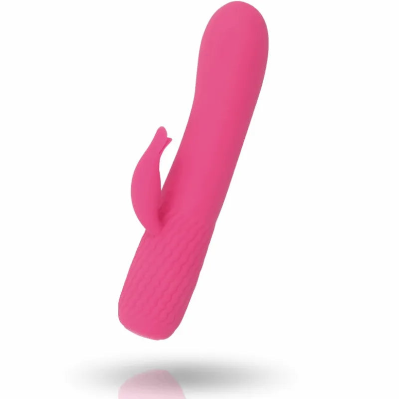 Vibromasseur Flexible Silicone Rose Intense Rechargeable