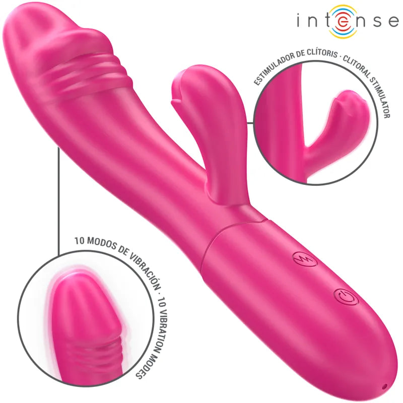 Vibromasseur Flexible Stimulation Clitoridienne Silicone Hypoallergénique