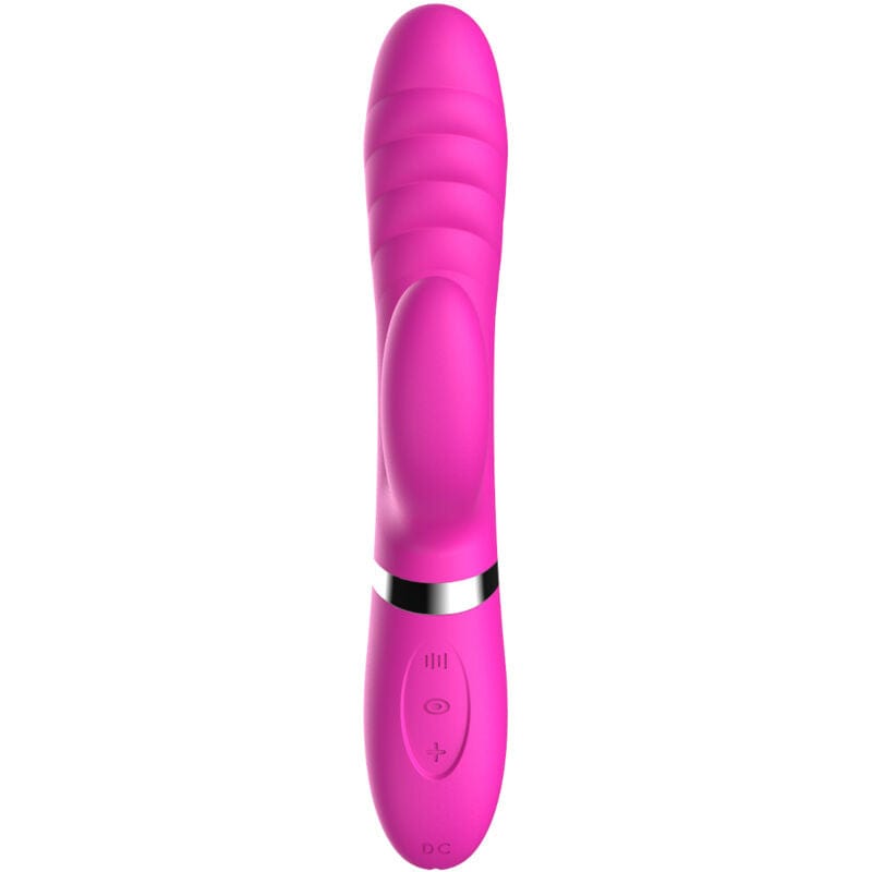 Vibromasseur Fuchsia Étanche Rechargeable Silicone Armony