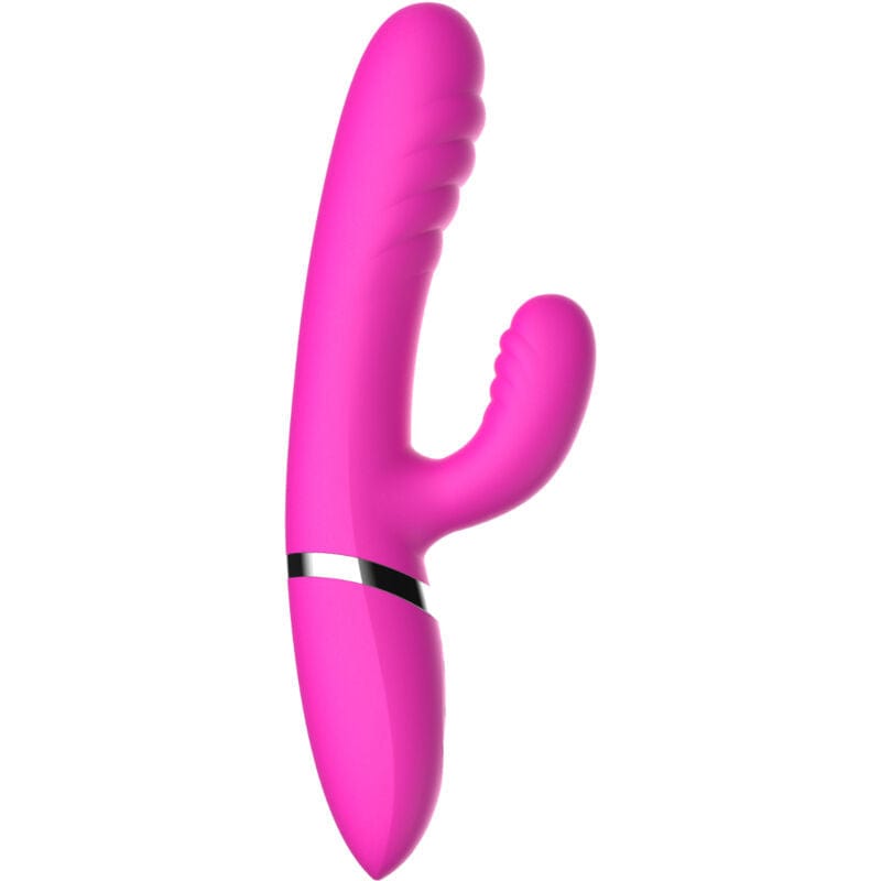 Vibromasseur Fuchsia Étanche Rechargeable Silicone Armony