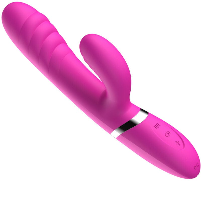 Vibromasseur Fuchsia Étanche Rechargeable Silicone Armony