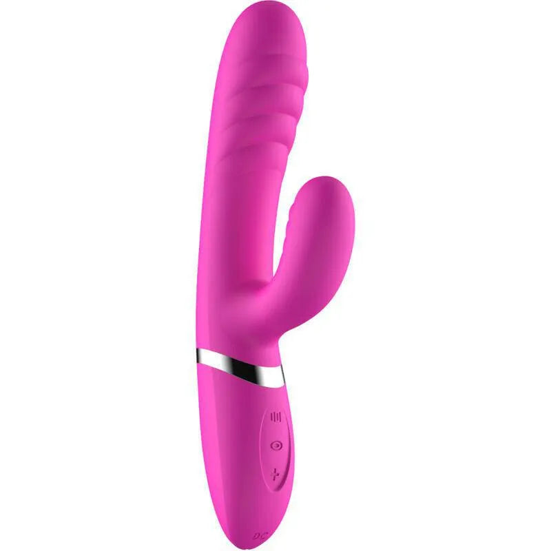 Vibromasseur Fuchsia Étanche Rechargeable Silicone Armony