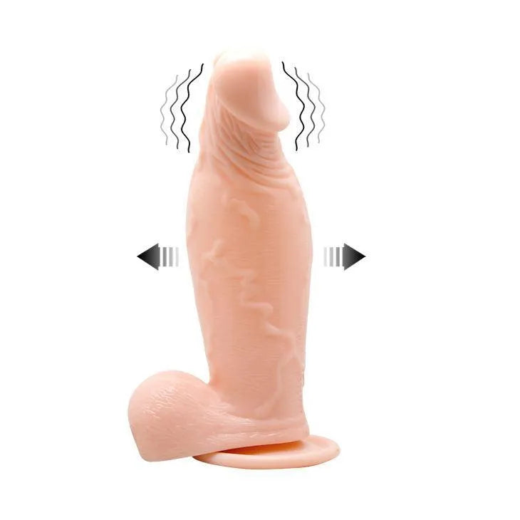 Vibromasseur Gonflable Réaliste Tpr Ventouse