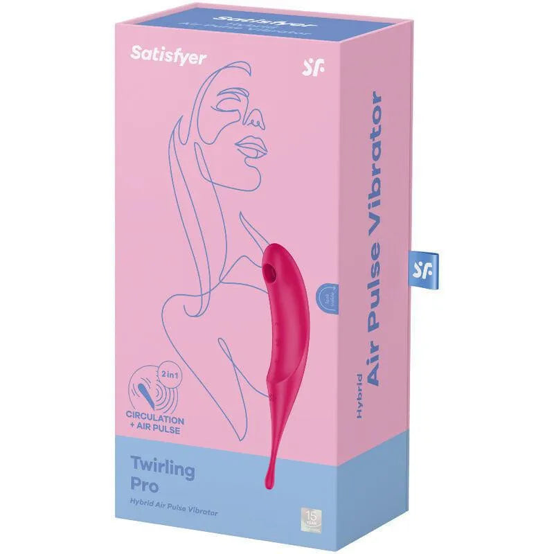 Vibromasseur Hybride Silicone Étanche Air-Pulse