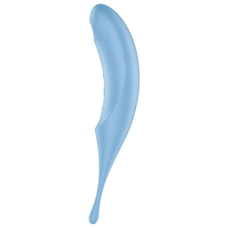 Vibromasseur Hybride Silicone Étanche Air-Pulse