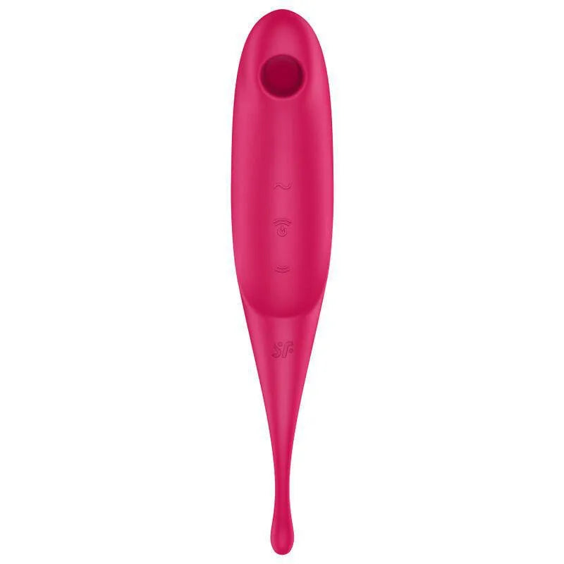 Vibromasseur Hybride Silicone Étanche Air-Pulse