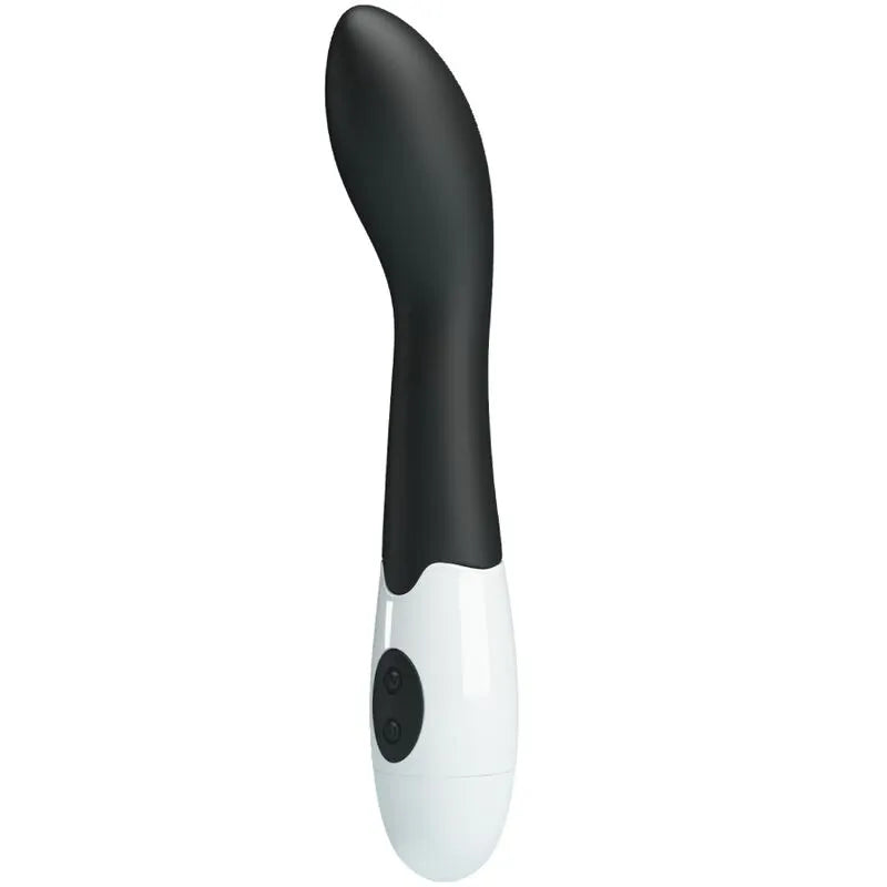 Vibromasseur Incurvé Point G Silicone Noir