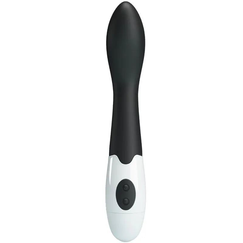 Vibromasseur Incurvé Point G Silicone Noir