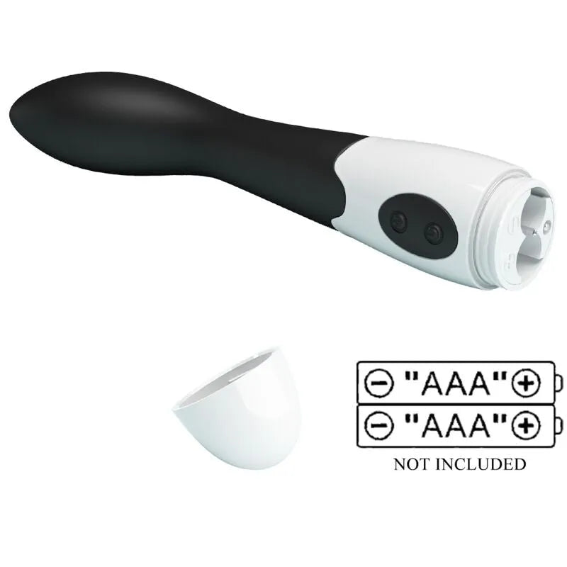 Vibromasseur Incurvé Point G Silicone Noir