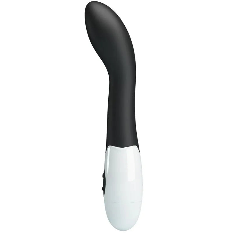 Vibromasseur Incurvé Point G Silicone Noir