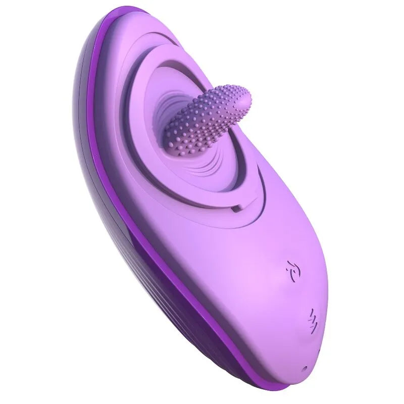 Vibromasseur Langue Chauffante En Silicone Rechargeable