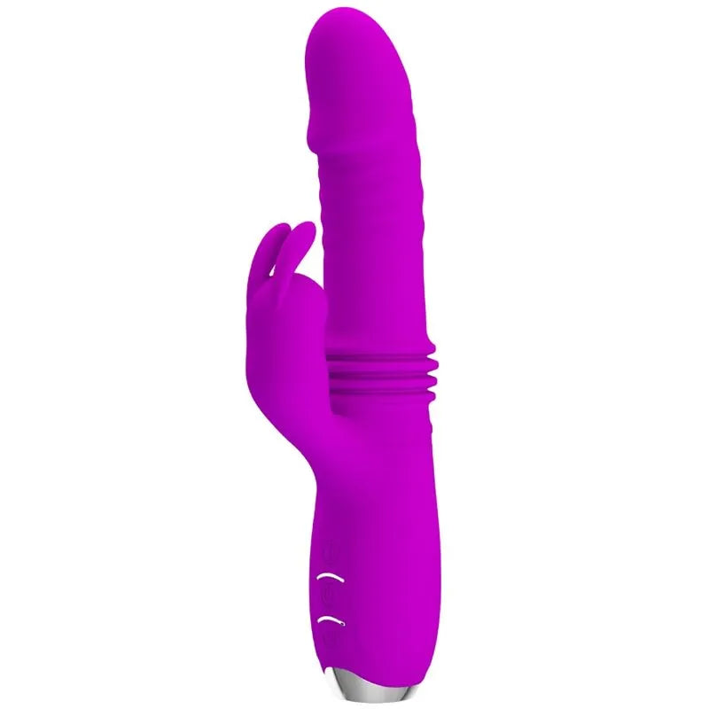 Vibromasseur Lapin Débutant Silicone Violet