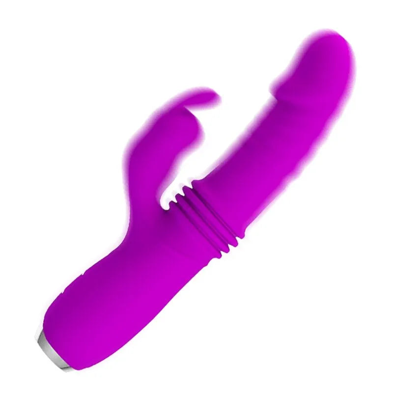 Vibromasseur Lapin Débutant Silicone Violet