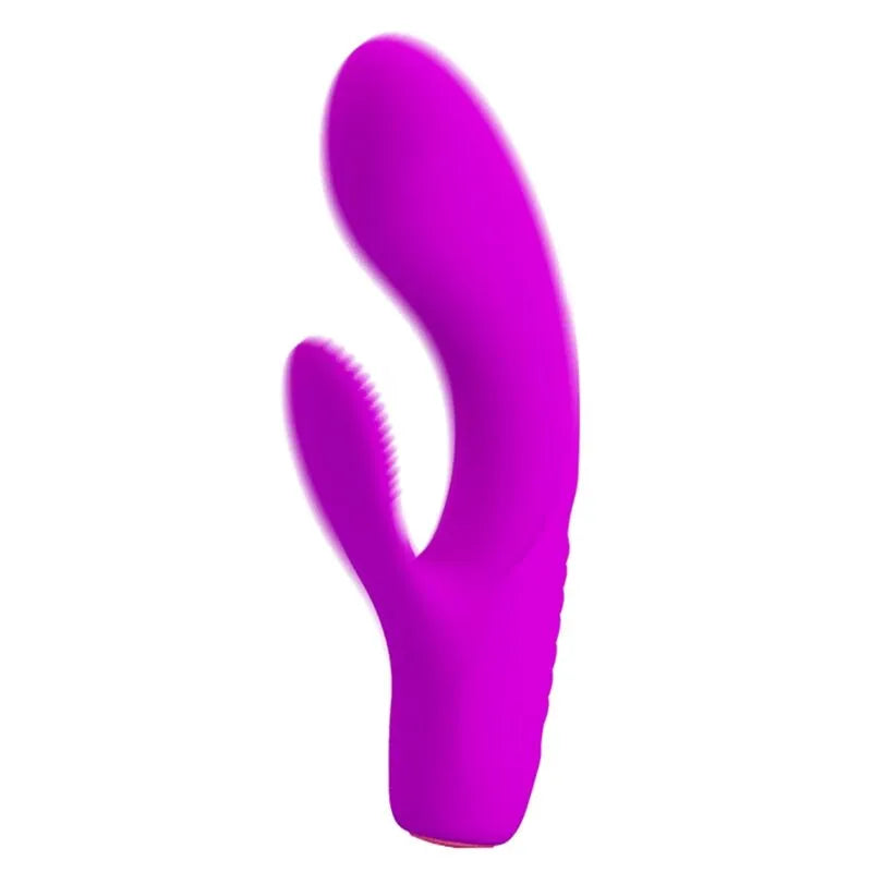 Vibromasseur Lapin Flexible Rechargeable Silicone Violet