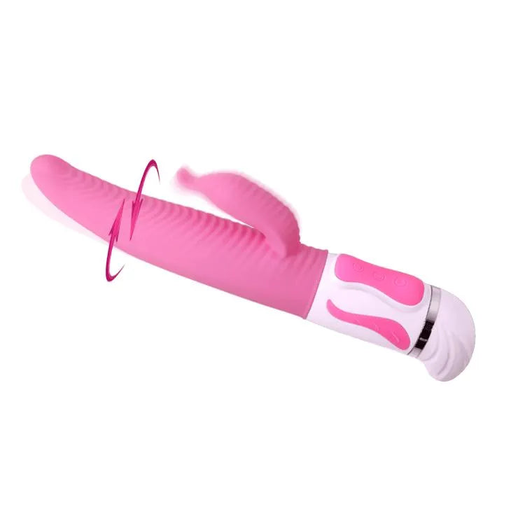 Vibromasseur Lapin Flexible Silicone 12 Vitesses