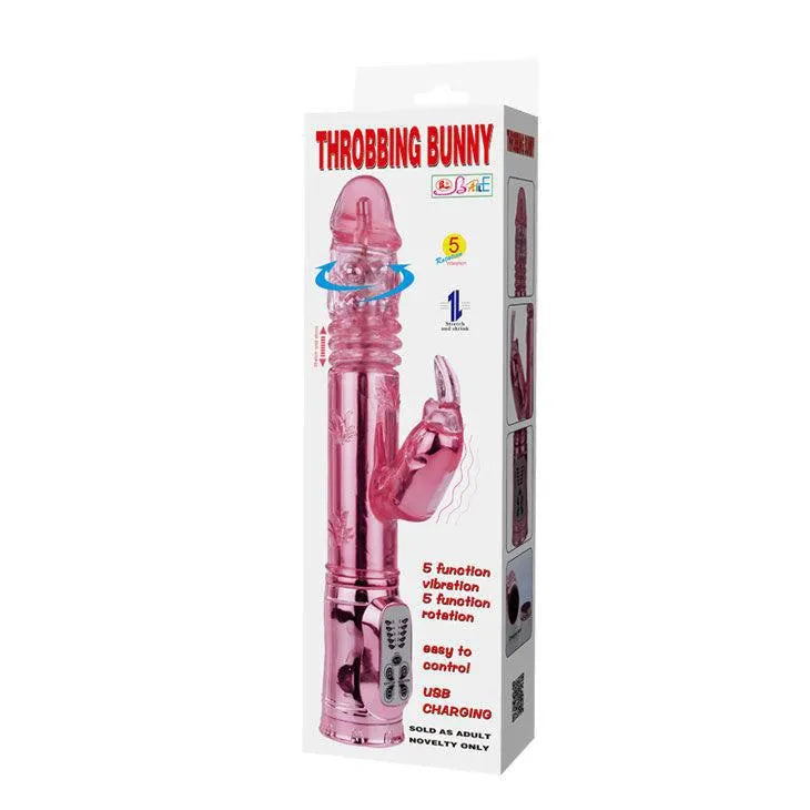 Vibromasseur Lapin Rechargeable Submersible Usb