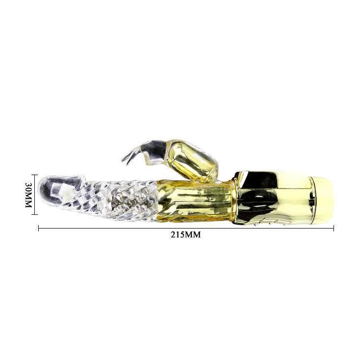Vibromasseur Lapin Rotatif Submersible Sans Phthalates