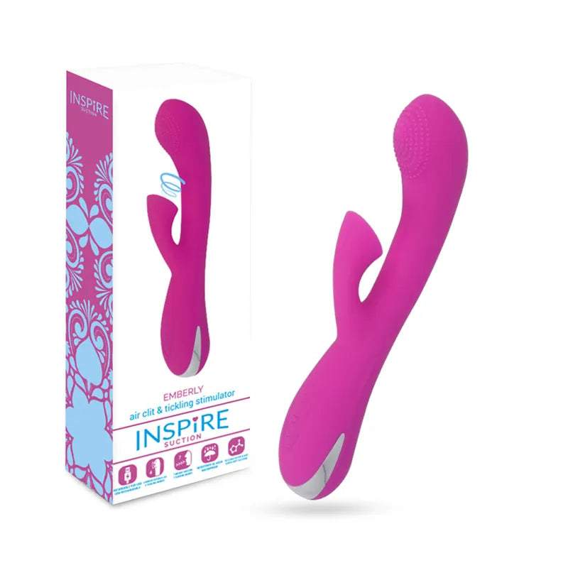 Vibromasseur Lapin Silicone Hypoallergénique Rechargeable