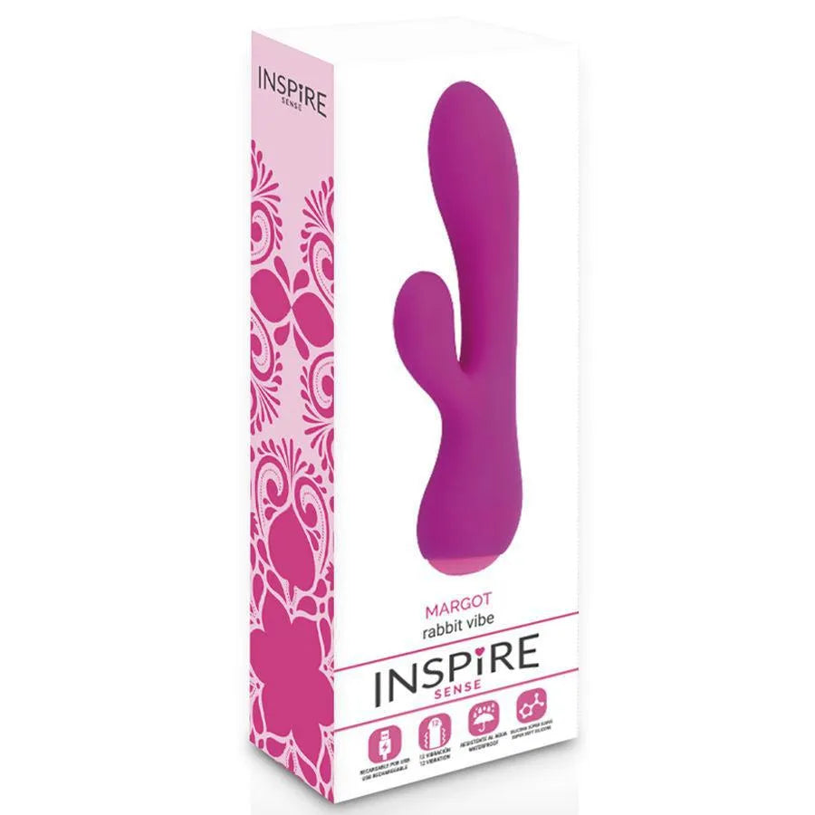 Vibromasseur Lapin Silicone Hypoallergénique Rechargeable