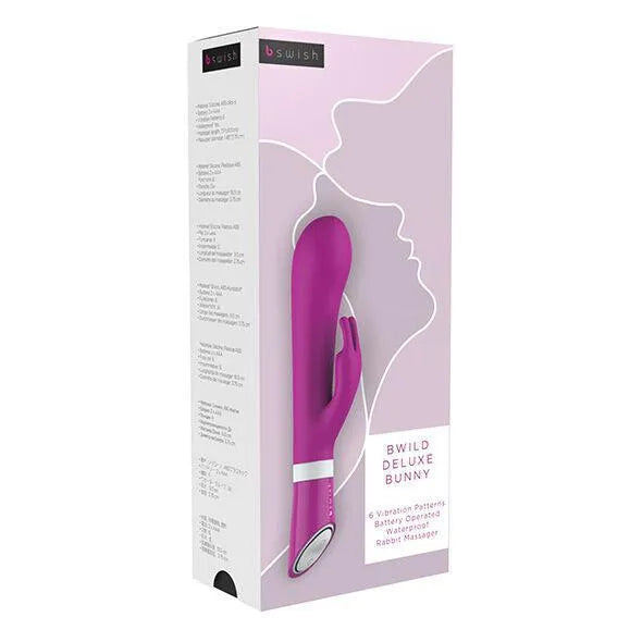 Vibromasseur Lapin Silicone Hypoallergénique Waterproof