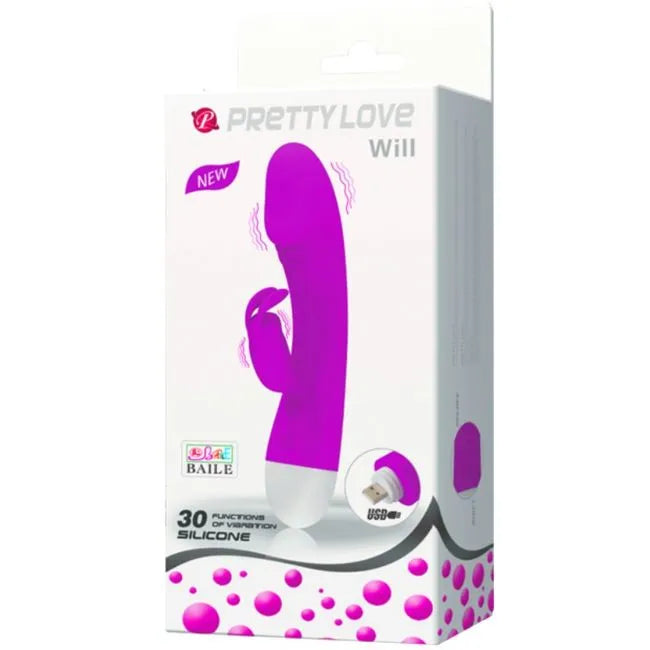 Vibromasseur Lapin Silicone Rechargeable Pour Débutants