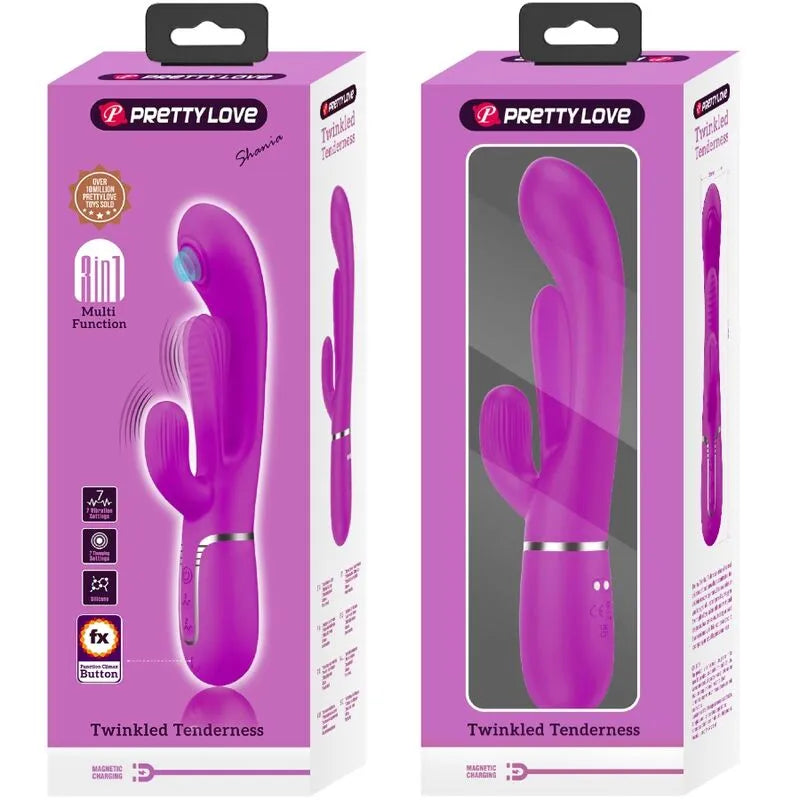 Vibromasseur Lapin Silicone Velours Couples