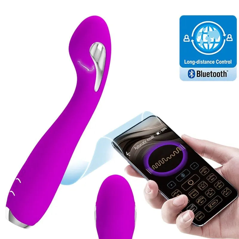 Vibromasseur Électrique Contrôlé Par Application