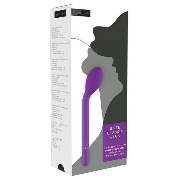 Vibromasseur Lilas En Silicone Courbé