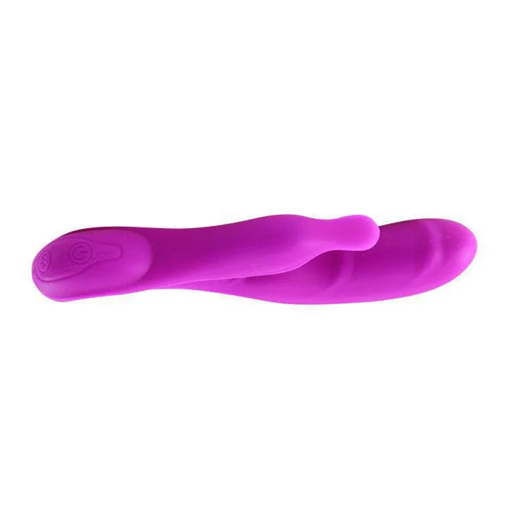 Vibromasseur Lilas Silicone Étanche Rechargeable