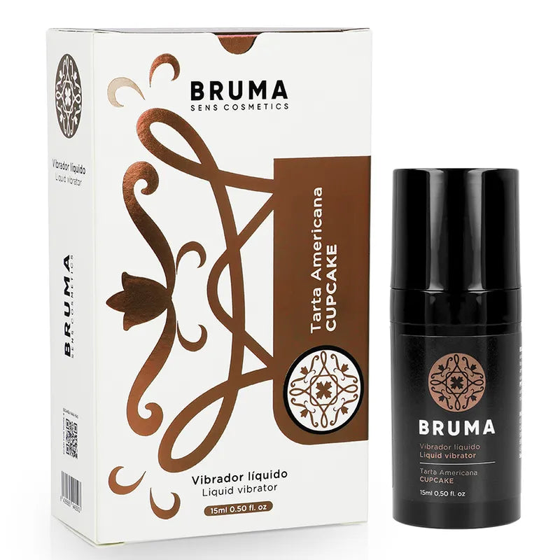 Vibromasseur Liquide Goût Cupcake Bruma