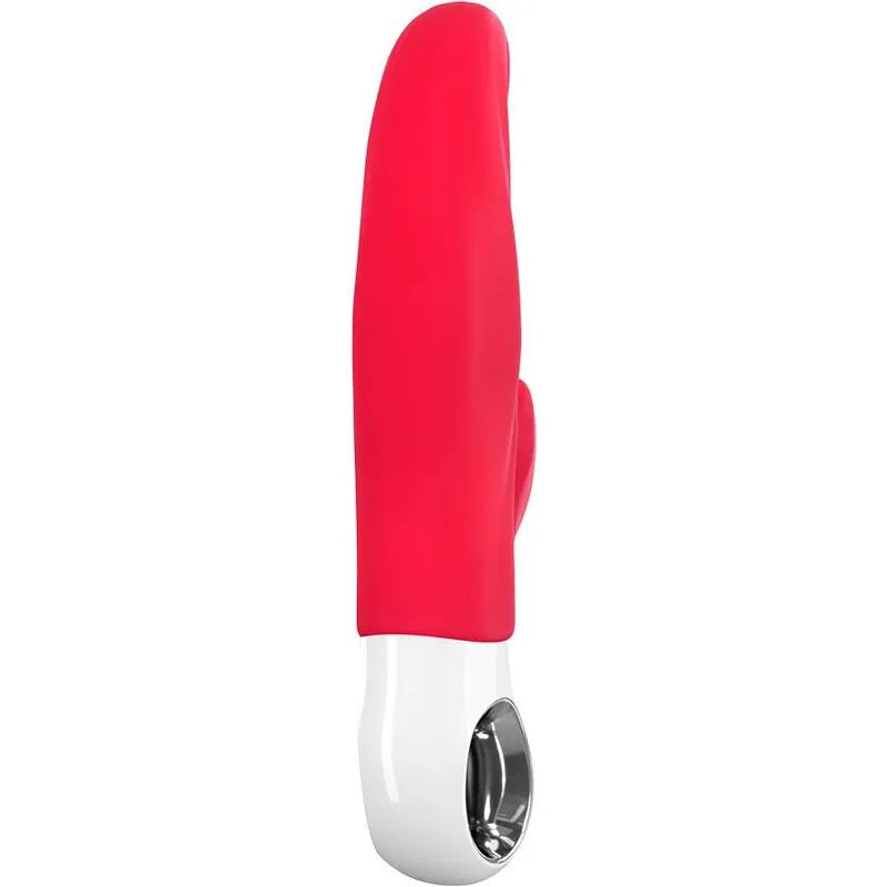 Vibromasseur Longue Taille Double Stimulation Silicone Imperméable