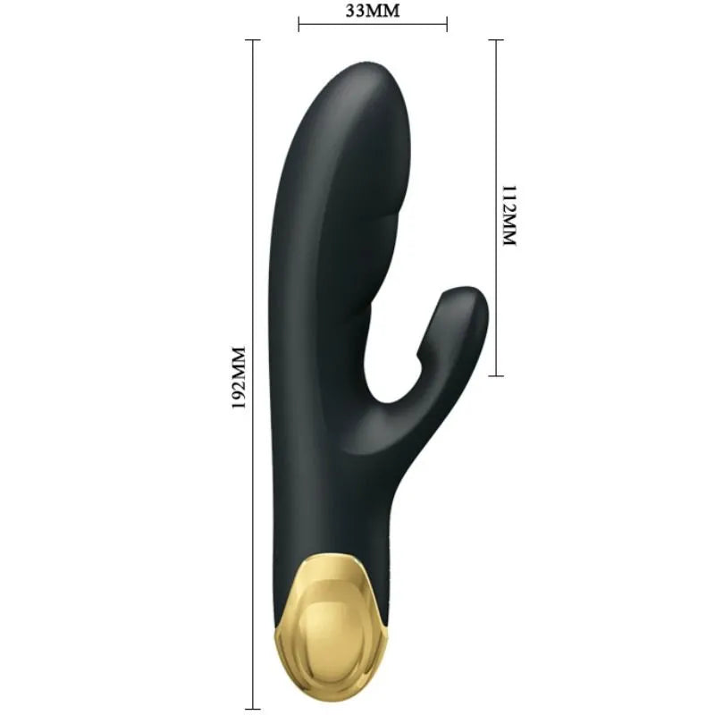 Vibromasseur Luxe Silicone Médical Submersible