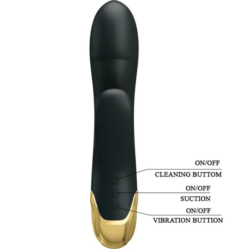 Vibromasseur Luxe Silicone Médical Submersible