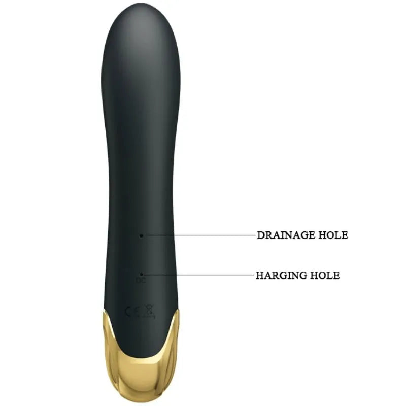 Vibromasseur Luxe Silicone Médical Submersible