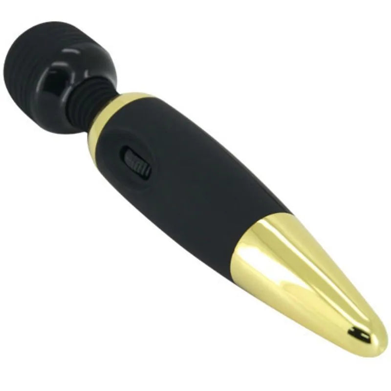 Vibromasseur Luxueux Golden Edition À Fortes Vibrations