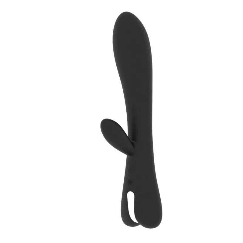 Vibromasseur Noir En Silicone Rechargeable Watchme
