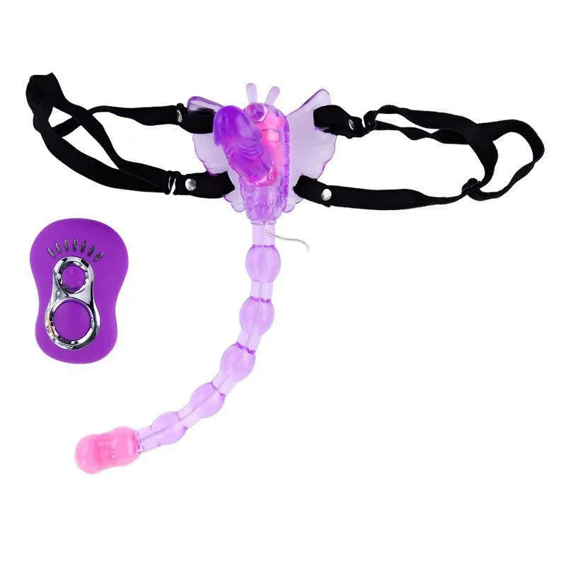 Vibromasseur Papillon Télécommandé Stimulation Triple