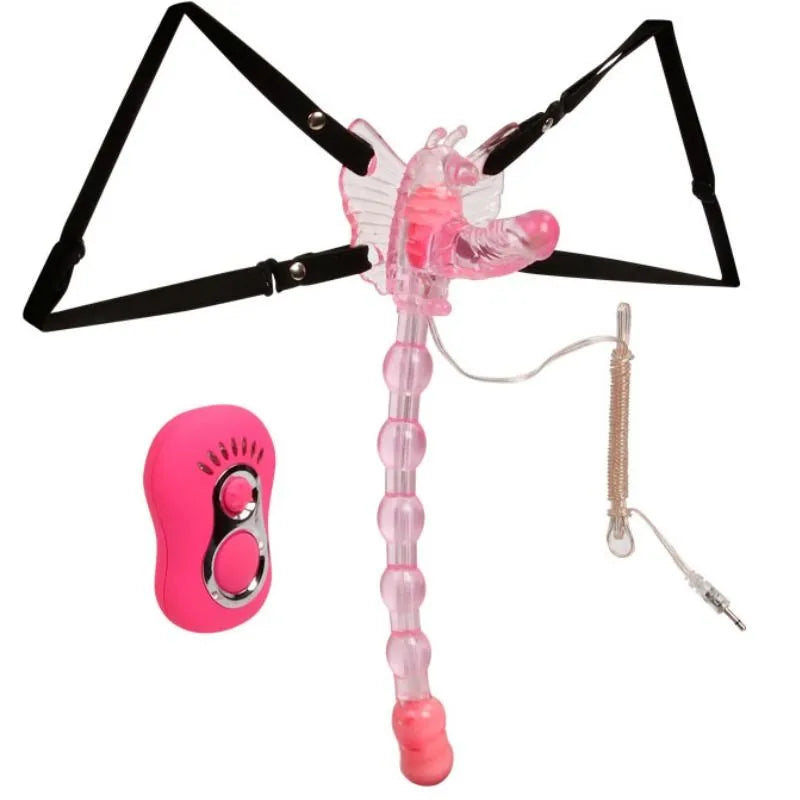 Vibromasseur Papillon Télécommandé Stimulation Triple