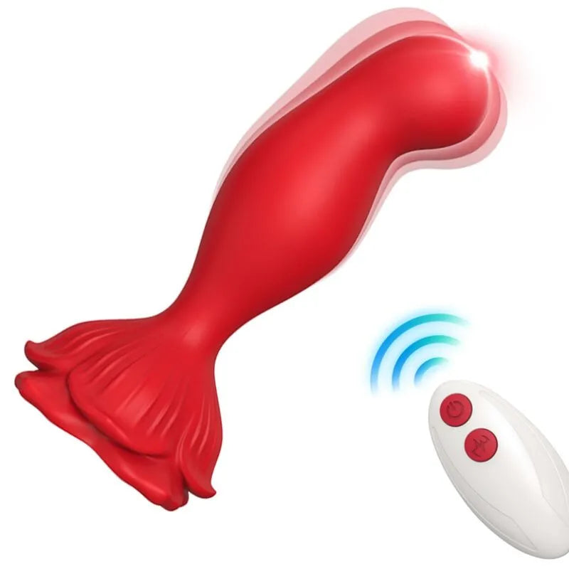 Vibromasseur Plug Anal Silicone Submersible